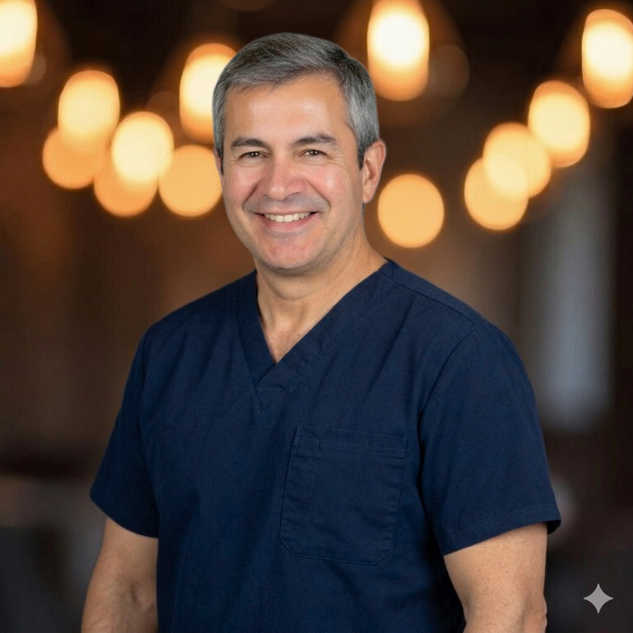 alfonso - blue scrubs